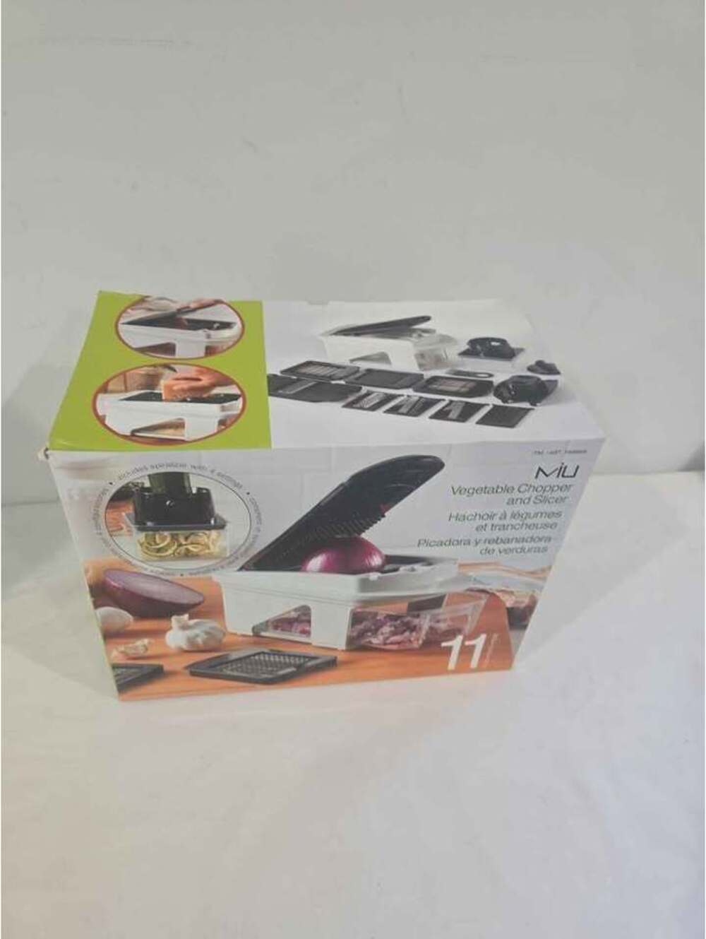 MIU 11-piece Vegetable Chopper & Slicer